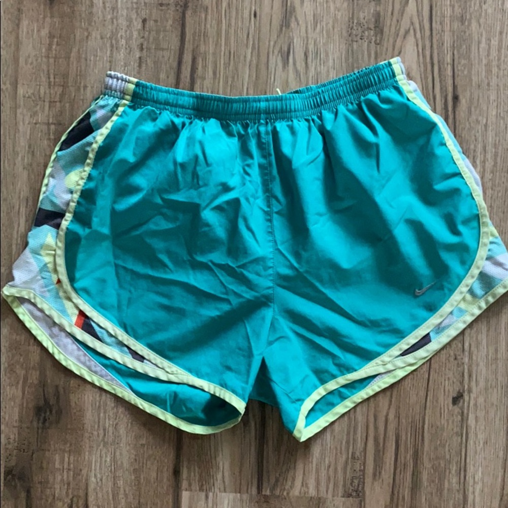 Nike dri-fit running shorts.